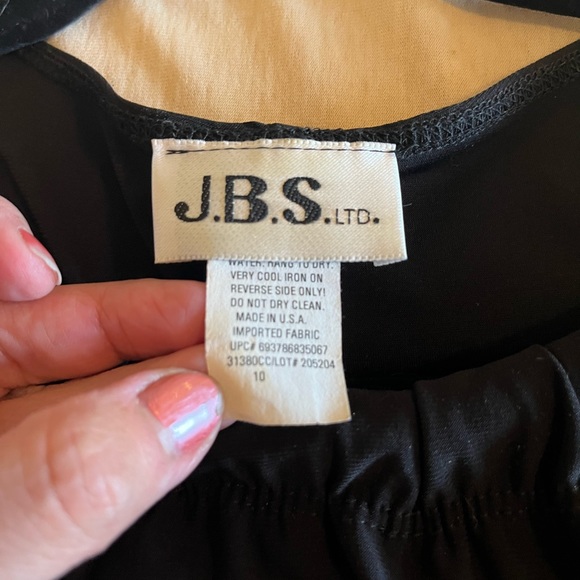 JBS Ltd. Black Women's SZ 10 Sleeveless Knee Length Dress - Picture 4 of 4